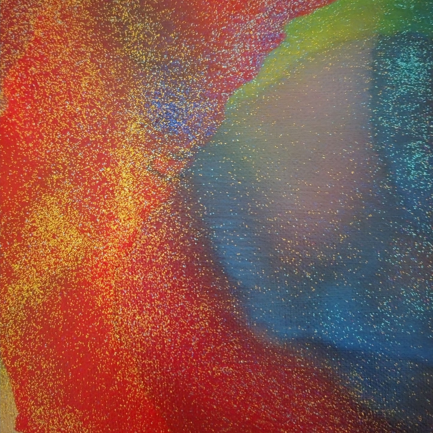 Dipinto "Il Giullare cosmico" Raffaella Stefanovic