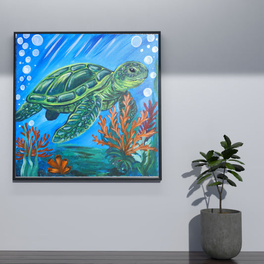 Dipinto "Memorie di Maree" Selene Pezzali