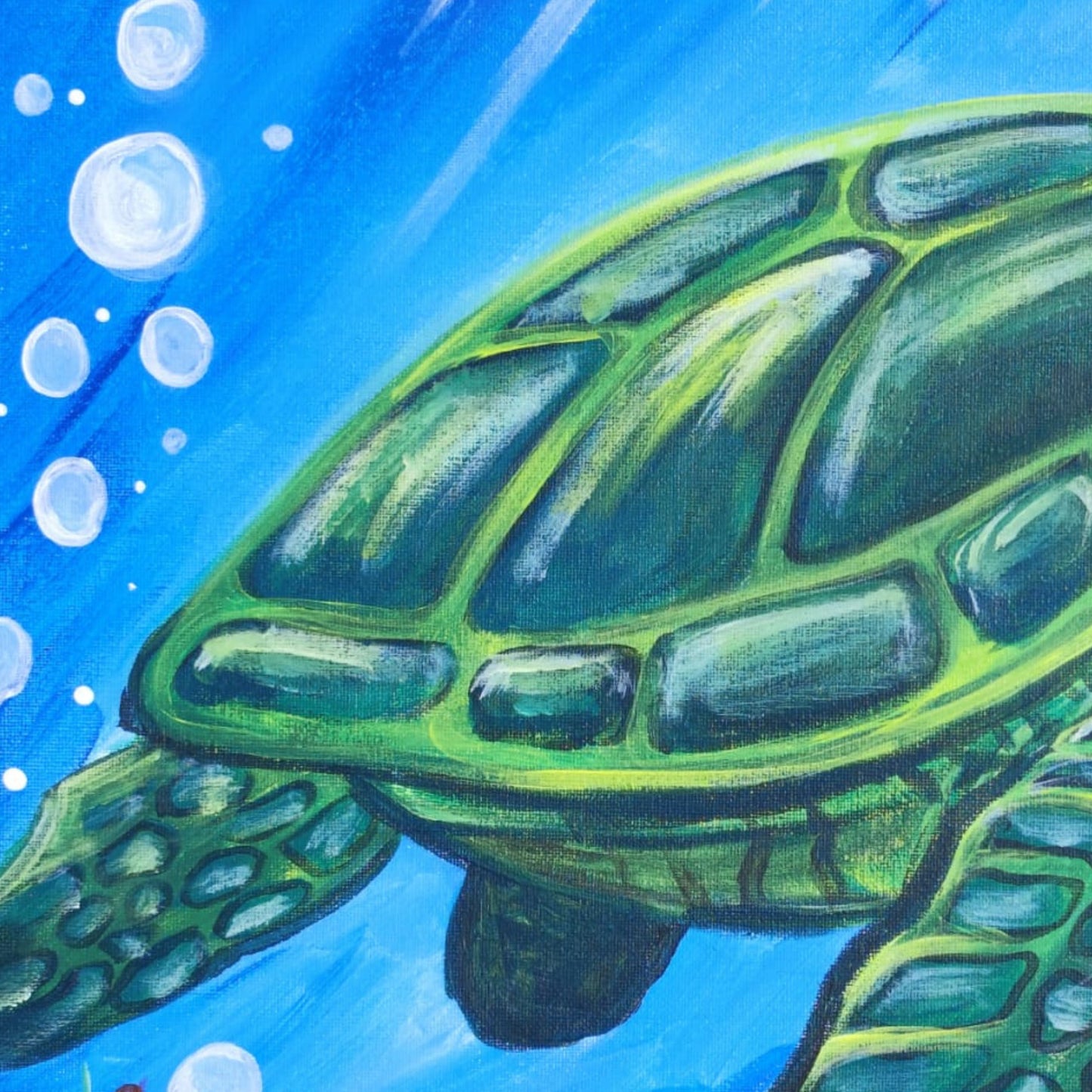 Dipinto "Memorie di Maree" Selene Pezzali