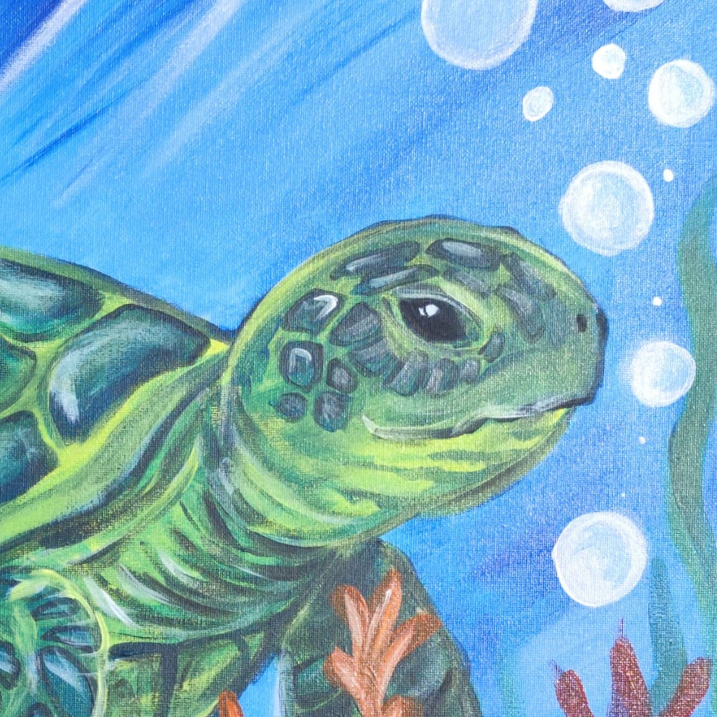 Dipinto "Memorie di Maree" Selene Pezzali